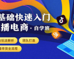 0基础快速入门直播电商课程：直播平台玩法解析-团队打造-带货全流程等环节-沐风资源库