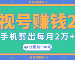 影视号赚钱项目2.0，无需电脑，一部手机剪出每月2W+收入-沐风资源库