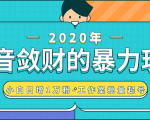 抖音敛财暴力玩法，快速精准获取爆款素材，无限复制精准流量-小白日增1万粉！-沐风资源库