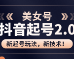 美女起号2.0玩法，用pr直接套模板，做到极速起号！（全套课程资料）-沐风资源库