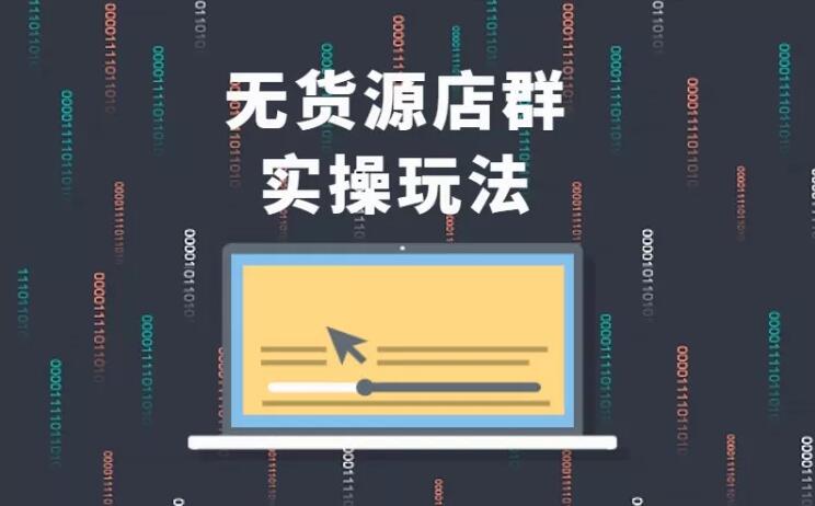 无货源店群实操玩法，蓝海选品的独特思路，店群软件操作方法（45节视频课）-沐风资源库