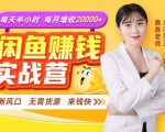 闲鱼赚钱实战营，一部手机，无需货源，玩闲鱼轻松月入2万+-沐风资源库