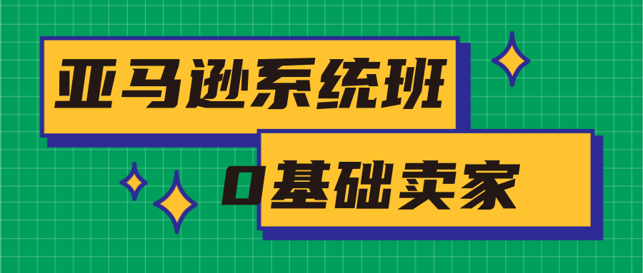 亚马逊系统班，专为0基础卖家量身打造，亚马逊运营流程与架构-沐风资源库