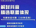 封号抖音强提小店佣金，原价8888技术（附破解版APP）-沐风资源库