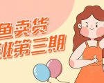 强子日志闲鱼卖货初级班第三期：新手0基础学习闲鱼卖货赚钱，月入过万-沐风资源库