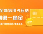 2021全新信用卡玩法：快速提额/0首付买房/套现生财，赚到第一桶金-沐风资源库