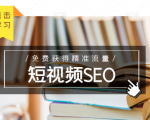 未来新趋势，布局短视频SEO，如何利用抖音SEO免费获得精准流量（3节课）-沐风资源库