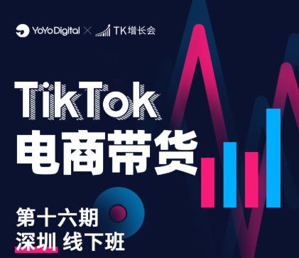 TK电商带货线下班第十六期(深圳站),从0到1带货出单-沐风资源库