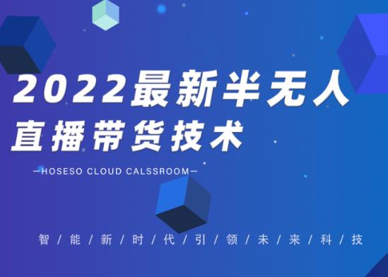 禾兴社·2022最新抖音半无人直播带货技术及卡直播广场玩法，价值699元-沐风资源库