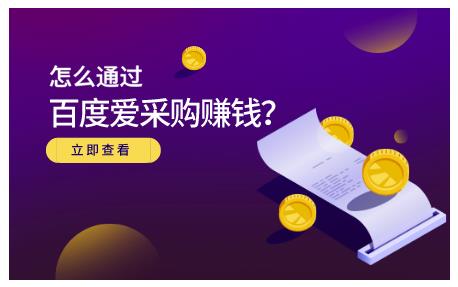 大王·怎么通过百度爱采购赚钱，已经通过百度爱采购完成200多万的销量-沐风资源库