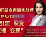 蚂蚁社群电商·社群裂变直播实战营，教你从0到1实现引流、裂变、直播、变现-沐风资源库