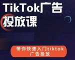 跨境B哥tiktok广告投放课，带你快速入门tiktok广告投放价值1680元-沐风资源库