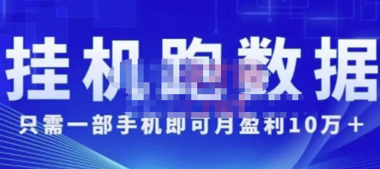 猎人电商:挂机数跑‬据，只需一部手即机‬可月盈利10万＋（内玩部‬法）价值4988元-沐风资源库