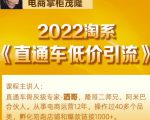 茂隆2022直通车低价引流玩法，教大家如何低投入高回报的直通车玩法-沐风资源库