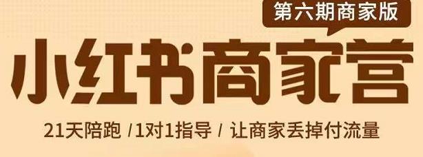 贾真-小红书商家营第6期商家版，21天带货陪跑课，让商家丢掉付流量-沐风资源库