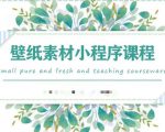 闪闪壁纸号运营教程，抓住图文风口，快速吸粉变现-沐风资源库