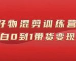 万三好物混剪训练营：小白0到1带货变现课-沐风资源库