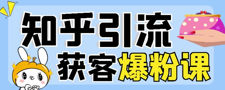 2022船长知乎引流+无脑爆粉技术:每一篇都是爆款,不吹牛,引流效果杠杠的-沐风资源库