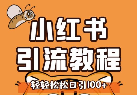 小红书运营引流全系列课程，每天引流100精准粉-沐风资源库
