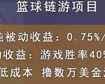 国外区块链篮球游戏项目，前期加入秒回本，被动收益日0.75%，撸数万美金-沐风资源库