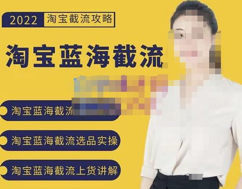 2022淘宝蓝海截流攻略，淘宝蓝海截流选品上货实操讲解-沐风资源库