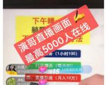 演哥直播变现实战教程，直播月入10万玩法，包含起号细节，新老号都可以-沐风资源库