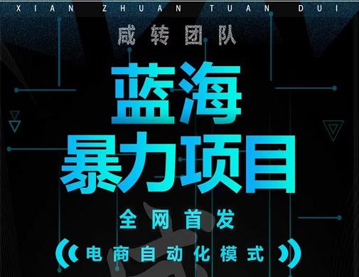 引流哥蓝海暴力躺赚项目：无需发圈无需引流无需售后，每单赚50-500（教程+线报群)-沐风资源库