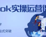 刘博·TikTok实操运营课，手把手账号实战，适合零基础Tiktok新人-沐风资源库