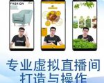 个人虚拟直播间的搭建与操作，专业虚拟直播间的打造与操作-沐风资源库