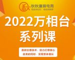 秋秋漫画电商2022万相台系列课，最新拉爆技术，助力打爆核心品类的同时，实现整体增长-沐风资源库