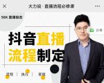大力说·直播流程必修课，善用流程管理直播间，让工作更合规更高效-沐风资源库