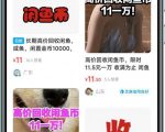 闲鱼挂机单号3元/天，每天仅需2分钟，可无限放大，稳定长久挂机项目！-沐风资源库
