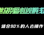 保姆级副业赚钱攻略，适合90%的人去操作的项目-沐风资源库