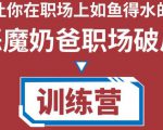职场破局训练营1.0，教你职场破局之术，从小白到精英一路贯通-沐风资源库