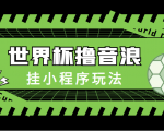 最新口子-世界杯撸音浪教程，挂小程序玩法（附最新抗封世界杯素材）-沐风资源库
