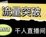 直播运营实战视频课，助你打造千人直播间（14节视频课）-沐风资源库