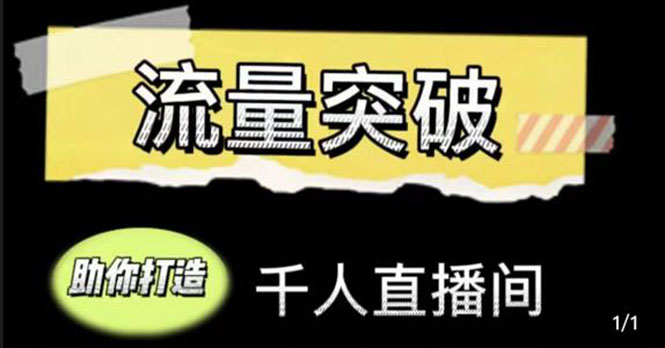 直播运营实战视频课，助你打造千人直播间（14节视频课）-沐风资源库