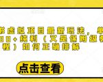 小红书虚拟项目最新玩法，单天1000+纯利（又是保姆级教程文档）-沐风资源库