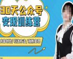 陈舟·公众号变现营（第三期），内容创作|引流方法|涨粉变现-沐风资源库