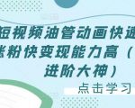 短视频油管动画快速制作涨粉快变现能力高（0基础进阶大神）-沐风资源库