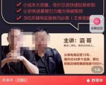 最新淘系引力魔方低价引流课程，小成本大流量，低价引流快速拉新收割-沐风资源库