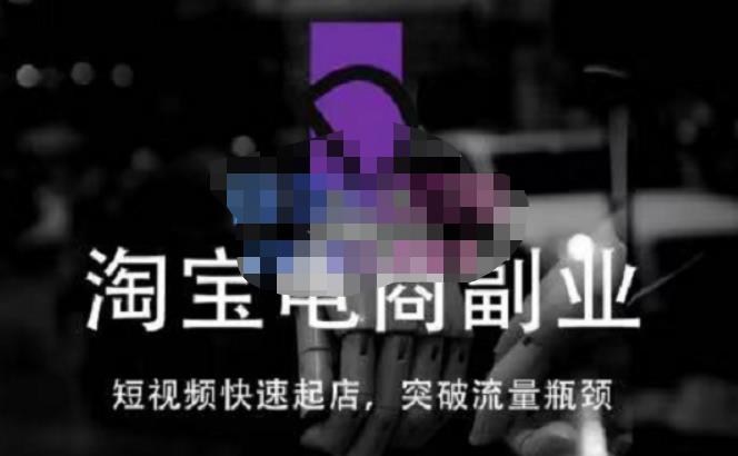 蓝Sir派·淘宝短视频快速起店，替代传统搜索方式，学会做一个不一样的淘宝店-沐风资源库