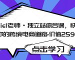 Daniel老师·独立站综合课，快速开启你的跨境电商道路-价值2599元-沐风资源库