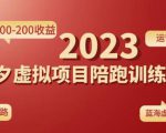 黄岛主拼多多虚拟项目陪跑训练营1.0，单店每天100-200收益，独家选品思路和运营-沐风资源库