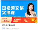 小秋·短视频文案实操课，​从0到1教你做短视频的经验技巧-沐风资源库