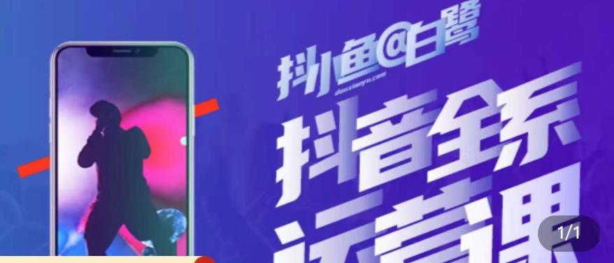 白鹭·主播内训营，运营主播话术起号进阶能力提升-沐风资源库