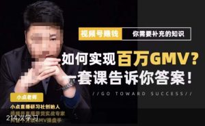 视频号变现进阶课，视频号六大变现模式，对平台的各项功能详细讲解，让你快速选择赛道-沐风资源库