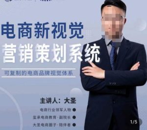 大圣·电商新视觉营销策划系统，可复制的电商品牌视觉识别系统-沐风资源库