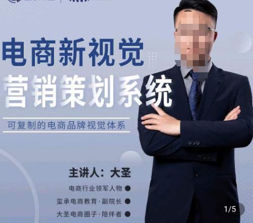 大圣·电商新视觉营销策划系统，可复制的电商品牌视觉识别系统-沐风资源库
