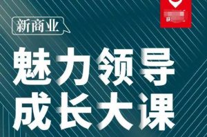 张琦·新商业魅力领导成长大课2023新版，高效管理必修课（30节）-沐风资源库